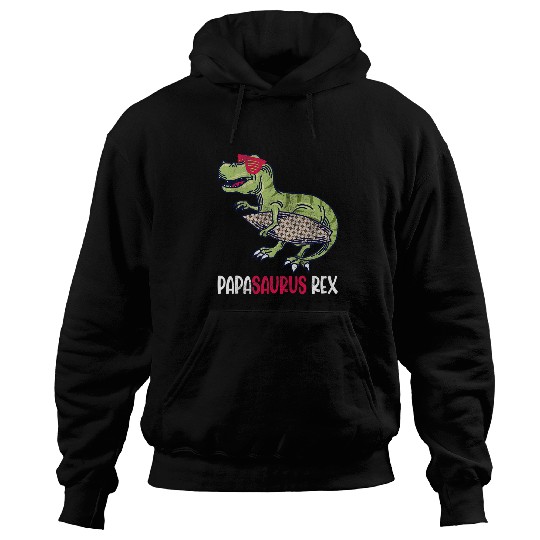 Dinosaur Pet Papasaurus Papa Saurus Trex Dad Dinosaur Fathers Day Idea Hoodies