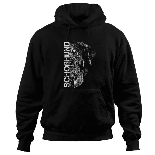 Rottweiler Pet Dog Man Man Men Women Women Hoodies