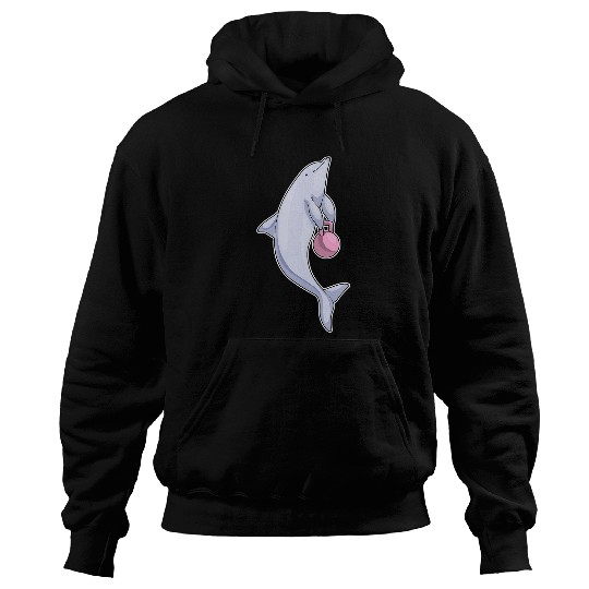 Dolphin Pet Gift Fitness Dumbbells Sports Hoodies