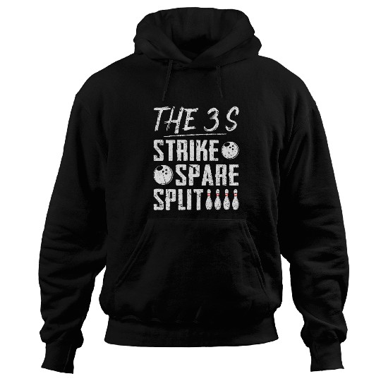 Discover Sport Bowling Strike Spare Split Bowling Hoodies