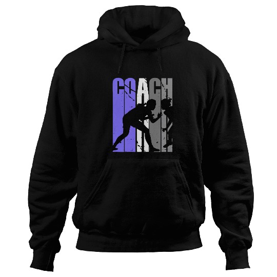 Sport Wrestling Lilac Purple Wrestling Coachs Wrestling Instructor Defence Hoodies