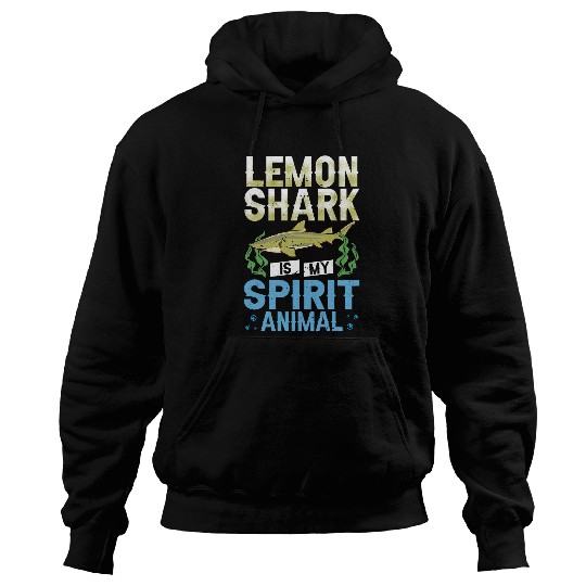 Shark Pet Lemon Shark Animal Tooth Funny Ocean 22 Hoodies