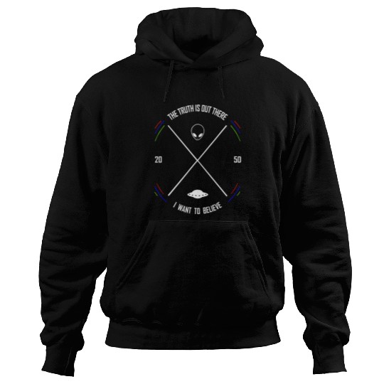 Aliens UFO the Truth is Out There Hoodies