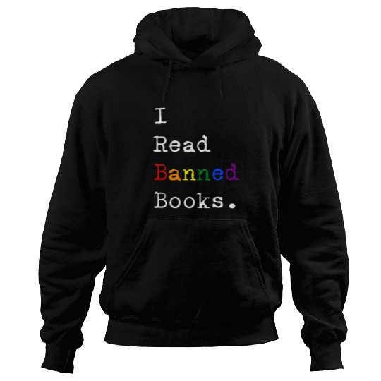 Book Fun I Read Banned Books Week Literacy Librarian Book Nerd Hoodies