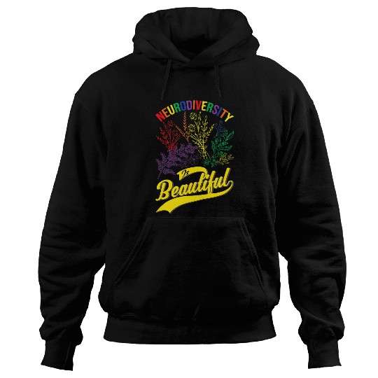 Autism Puzzle Neurodiversity Is Beautiful Autism Neurodivergence ADHD ASD Hoodies