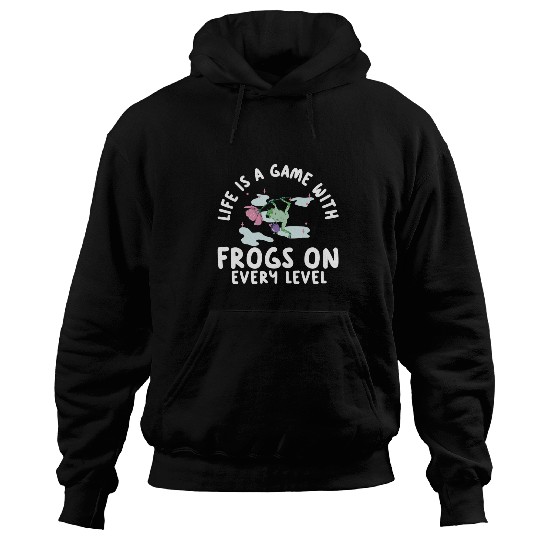 Frog Pet Amphibian Animal Tadpole Toad Egg Hoodies