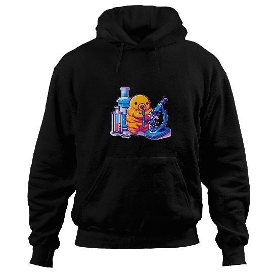 Microbiologist Tardigrade Water Bear In Microbiology Lab Hoodies