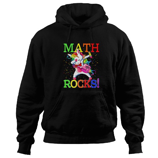 Unicorn Pet Math Rocks Unicorn Back To School Hoodies