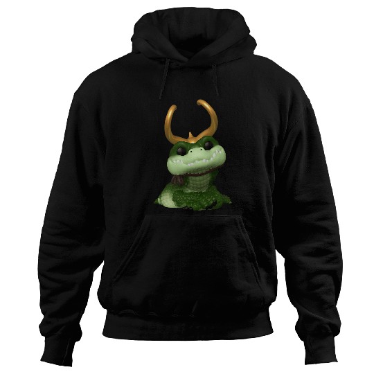 Alligator Pet Loki Gator Alligator Loki Croki Crocodile God Of Mischief Hoodies