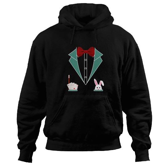 Magician Costume Funny Tuxedo Hoodies