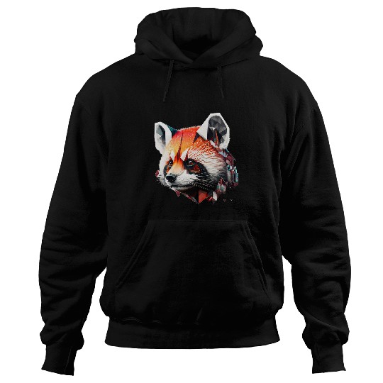 Architect Job Pandas Red Panda Animal Print Art Architecture Red Panda Hoodies