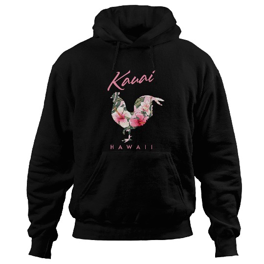 Chicken Pet Kauai Hawaii Flower Hibiscus Chicken Lover Souvenir 7 Hoodies