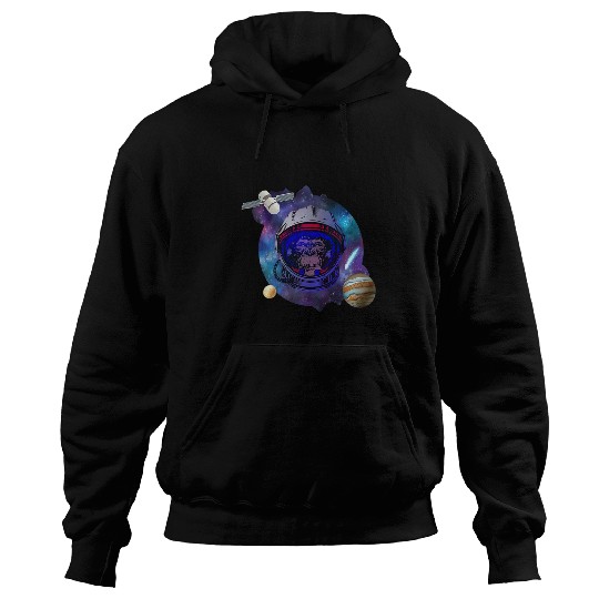Astronaut Job Space Ape To The Moon Short Squeeze Hoodies