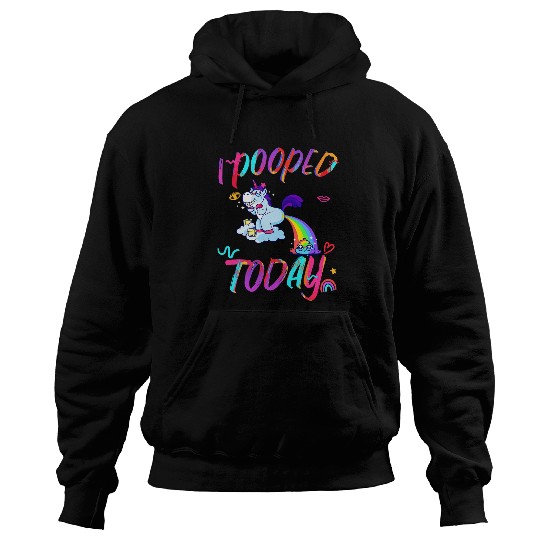 Unicorn Pet Funny unicorn I Pooped Today Humor I pooped 58 Hoodies