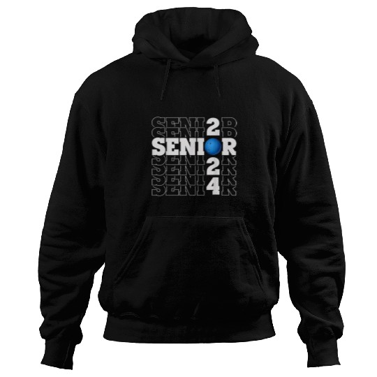 Sport Bowling Senior Class of 2024 Bowling First Day of School Graduation Hoodies