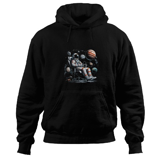 Astronaut Job Outer Gamer Space Gaming Galaxy Astronomy Funny Hoodies