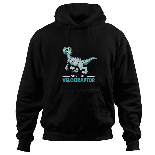 Dinosaur Pet Velociraptor Primeval Times Extinct Dino Raptor Hoodies