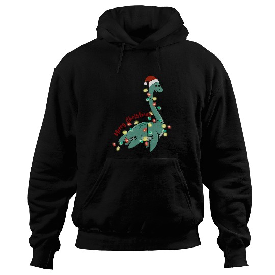 Dinosaur Pet Santa Dinosaur Christmas Klaus Merry xmass Team Santa Hoodies