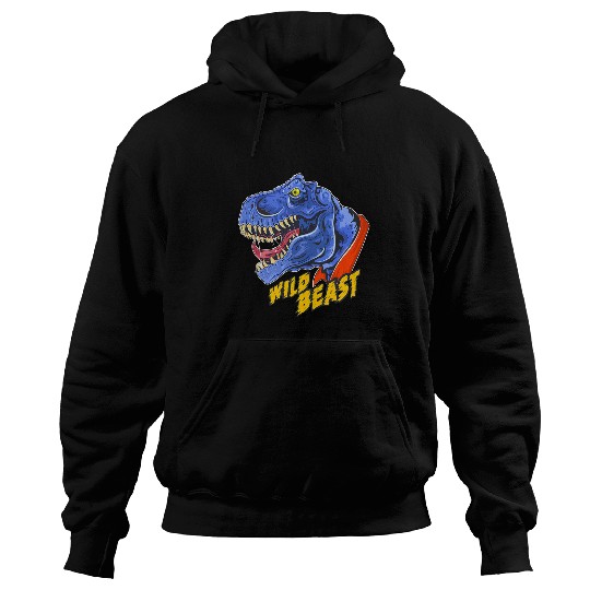 Dinosaur Pet Wild Beast Dinosaur T rexs Biggest Scary face Hoodies