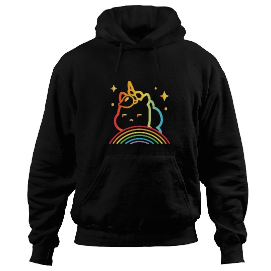 Unicorn Pet LGBT Pride Rainbow Unicorn Pride Month Hoodies