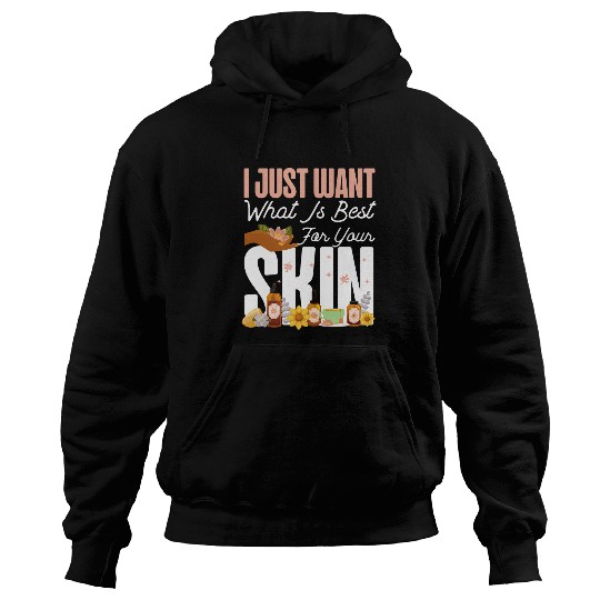 Cute Licensed Esthetician Skincare Beautician Skin Therapist Hoodies