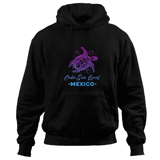 Turtle Pet Cabo San Lucas Mexico Sea Turtle Beach Summer Vacation Hoodies