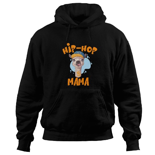 Llama Pet Hip Hop Mama Alpaca s s Rap Music Hoodies