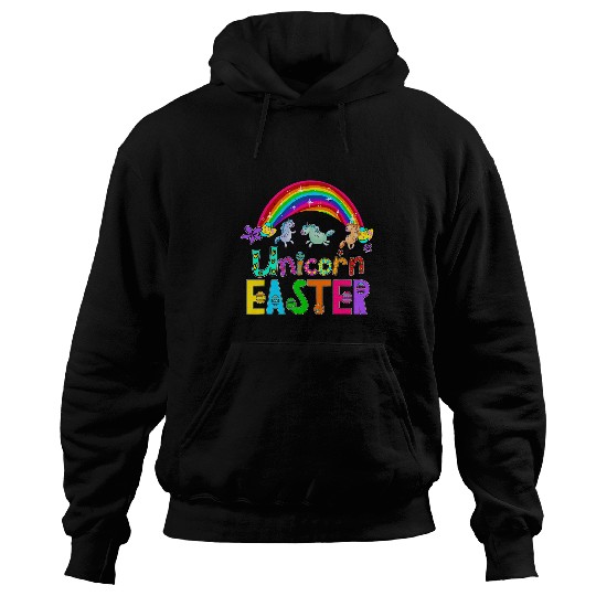 Unicorn Pet Cute Family Unicorn Kids Easter Egg Hunt For Unicorn Lovers Hoodies