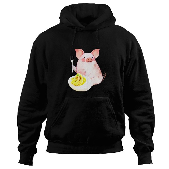 Pig Pet Deviled Eggs Pig Thanksgiving Dinner Eggs Lover Hoodies