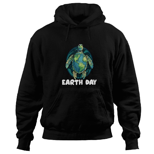 Turtle Pet Earth Day Everyday Sea Turtle Environment Save Earth 03 Hoodies