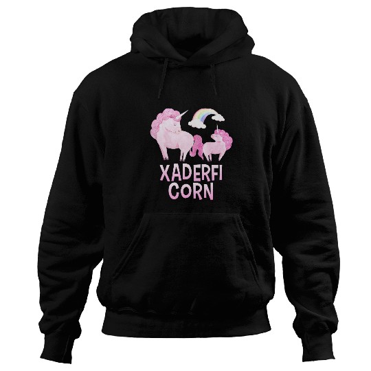 Unicorn Pet Xaderfi Corn Greek Cousin Unicorn Baby Shower Hoodies