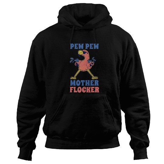 Flamingo Pet Inappropriate Cool Hoodies