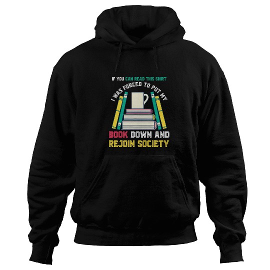 Book Fun Funny Bookworm Librarian Book Nerd Literature Book Reading Hoodies
