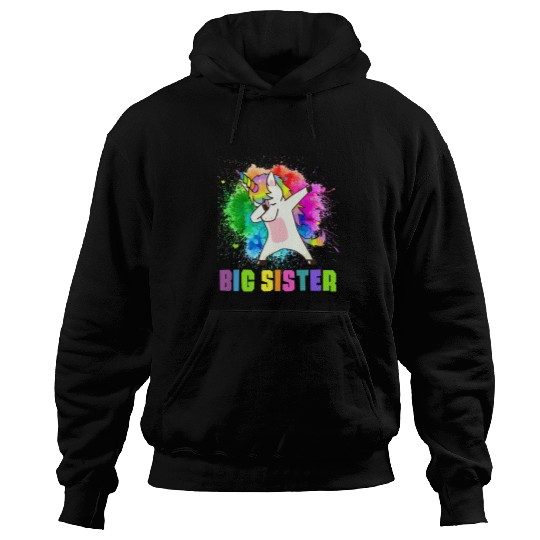 Unicorn Pet Big Sister Hoodies