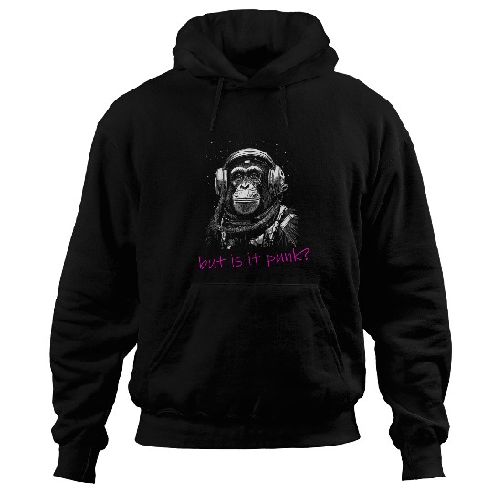 Astronaut Job PUNK ASTRONAUT MONKEY SPACE EXPLORATION Hoodies
