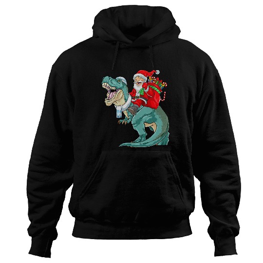 Dinosaur Pet Happy Chrismukkah Hanukkah Christmas T rexs Dinosaur Jewish 2 Hoodies