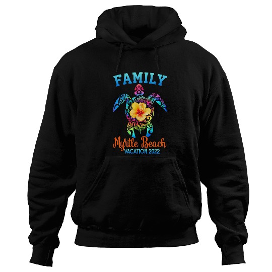 Turtle Pet Myrtle Beach Carolina Sea Turtle Vacation Family Group Hoodies