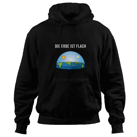 The Earth Is Flat 2Flat Earth Society Flat Earth Model Hoodies