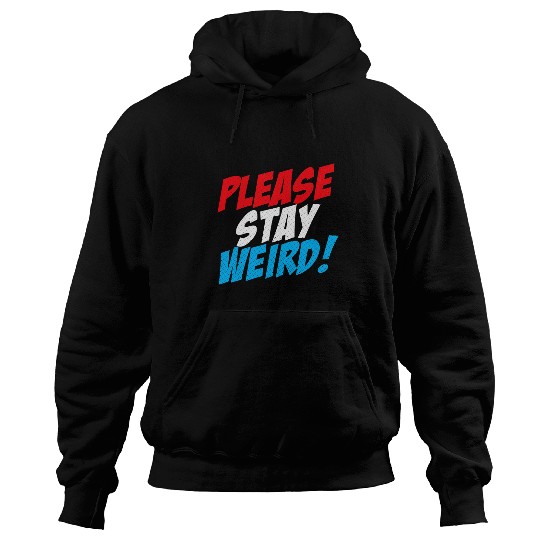 Book Fun Stay Weird Funny Cool Comic Book Style Hoodies
