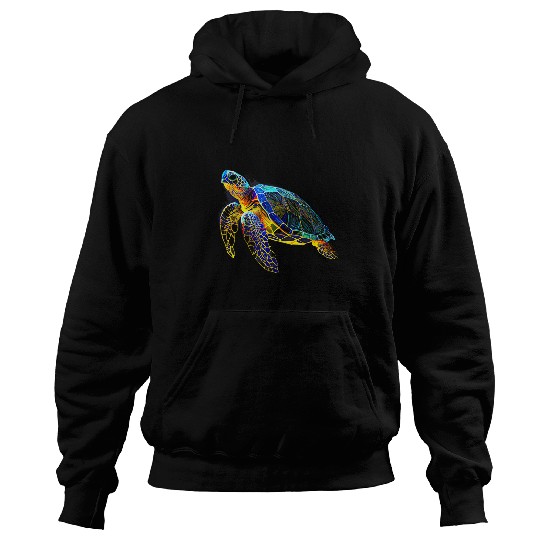 Turtle Pet Tortoise Waterturtle Ocean Natural Environment 13 Hoodies