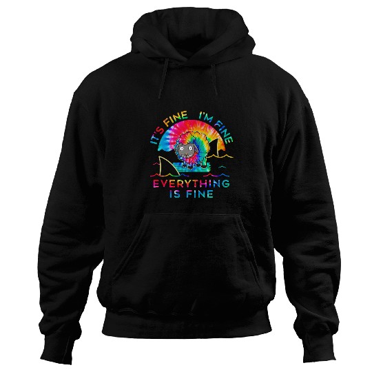 Sheep Pet Its Fine Im Fine Everything Is Fine Tie Dye39 Hoodies