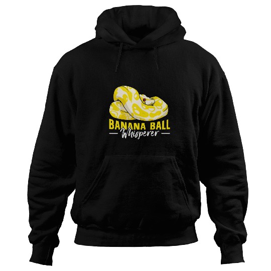 Python Pet Banana Ball Python Whisperer10 Hoodies