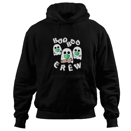 nurses Job Boo Boo Crew Funny nurses EMT Paramedic Dr Halloween Hoodies