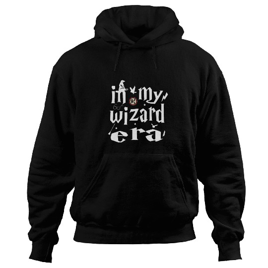 Book Fun In My Wizard Era Bookish Fantasy Reader Book Lover Groovy Hoodies