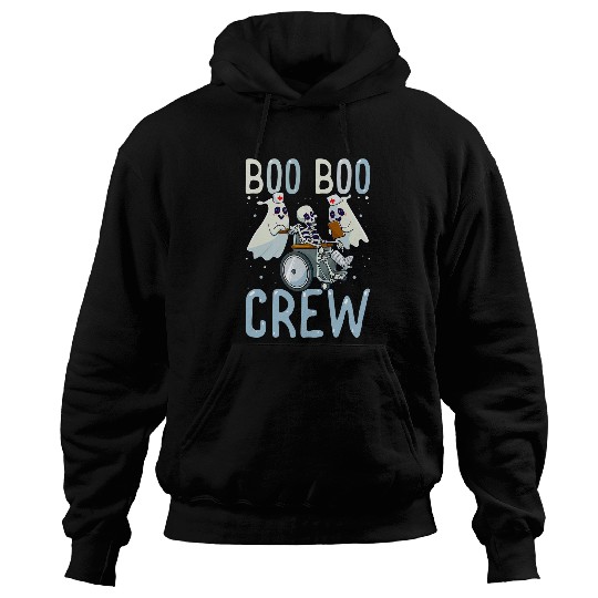 nurses Job Boo Boo Crew Doctor Paramedic EMT nurses Halloween 21 Hoodies