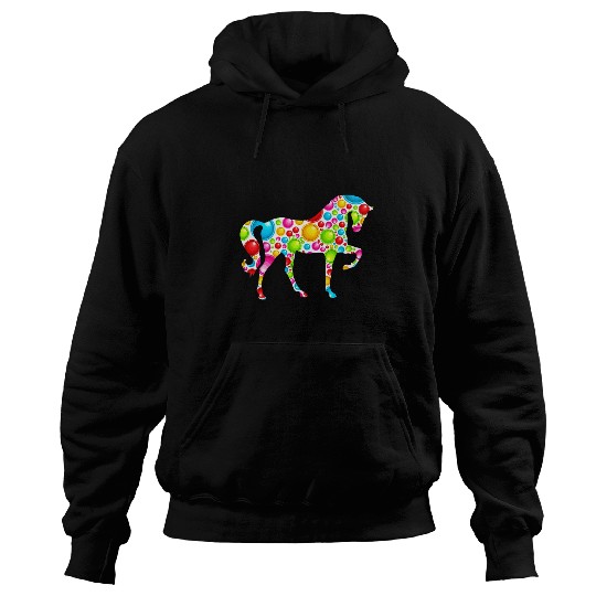 Horse Pet International Dot Day Horse Lover September 15th Graphic Hoodies