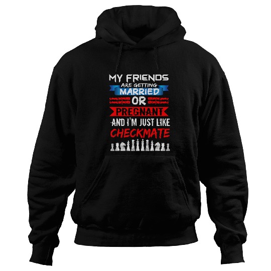 Im Just Like Checkmate Funny Chess Coachs Rook Chess Club Hoodies