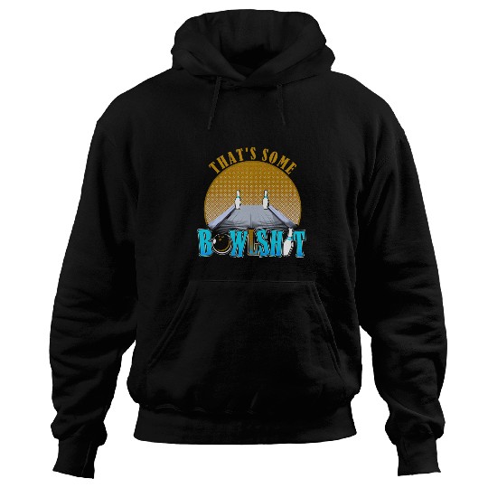 Sport Bowling Novelty Light Blue Goldenrod Bowlsht Ten Pin Bowling Hoodies