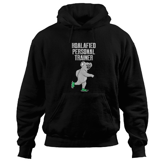Koala Pet Personal Trainer Gym Coachs Koalafied Wellness Coaching Hoodies