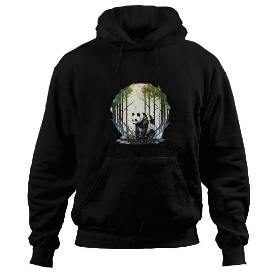 Panda Pet Eats Kawaii Pandas Chinese Food Journey in China Hoodies